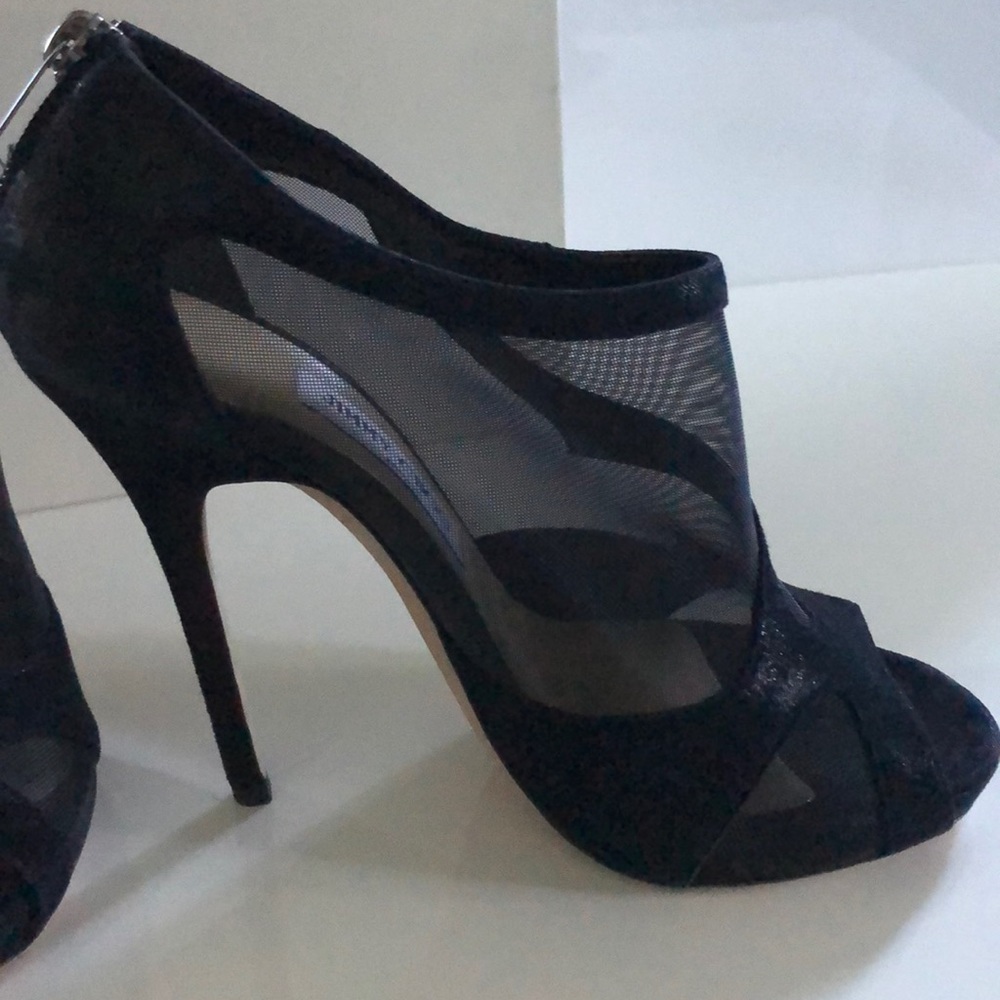 JIMMY CHOO SUEDE BOOTIES SIZE 38